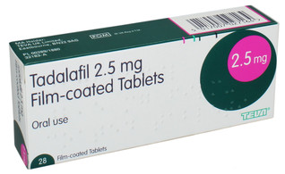 2.5 mg of tadalafil