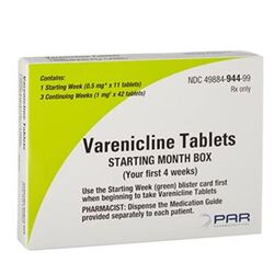 Varenicline Packshot